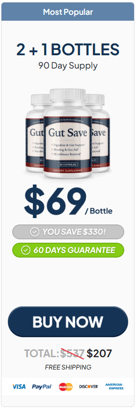 gutsave Price 3 Bottles