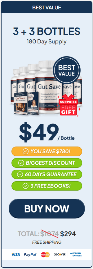 gutsave Price 6 Bottles