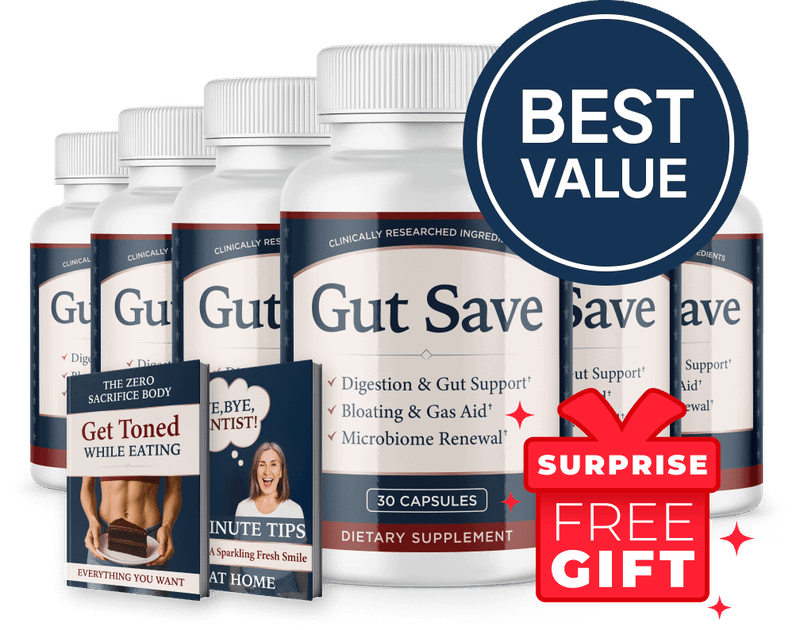 gutsave 6 bottles pack